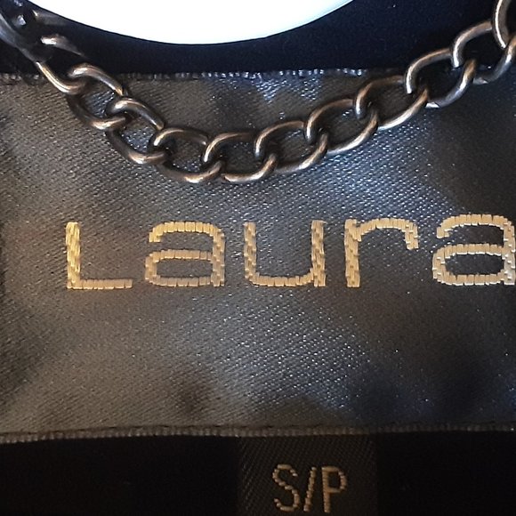 Laura Wool Cashmere Black Winter Pea Coat | S - Picture 13 of 16